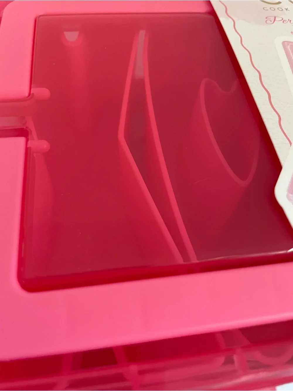 CWC Perfect On-the-Go Snack Box in Pink - 4 Compartment